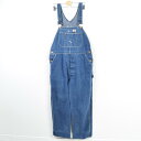 ビッグサイズ ディッキーズ Dickies デニムオーバーオール USA製 メンズw42 /wbb2514 【中古】 【190129】