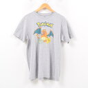 ポケモン POKEMON キャラクタープリントTシャツ レディースL /wbb1833 【中古】 【190201】