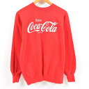 ショッピングロゴス コカコーラ COCA-COLA ロゴスウェット トレーナー USA製 メンズM ヴィンテージ /wbc3280 【中古】 【190308】【PD2001】【CS2003】【【SS2003】】