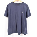 トミーヒルフィガー TOMMY HILFIGER ワンポイントロゴTシャツ カナダ製 メンズL /wbd9878 【中古】 【190402】【SS1909】【CS2001】
