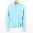 ラルフローレン Ralph Lauren 長袖 ポロシャツ レディースS /wbd9908 【中古】 【190405】【PD190912-1】