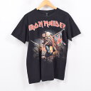 タルテックス TULTEX IRON MAIDEN アイアンメイデン バンドTシャツ メンズL /wbd3243 【中古】 【190407】