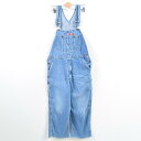 ディッキーズ Dickies デニムオーバーオール メンズw39 /wbd4206 【中古】 【190506】