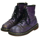 ドクターマーチン Dr.Martens 8ホールブーツ 英国製 UK4 レディース22.5cm /boo8472 【中古】 【191122】