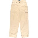ラルフローレン Ralph Lauren POLO by Ralph Lauren コットンリネンパンツ カーゴパンツ メンズw35 /wca001512 【中古】 【191226】