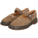 ドクターマーチン Dr.Martens メリージェーン ストラップシューズ 英国製 UK6 レディース24.5cm /boq9389 【中古】 【200327】