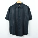 Cafe Luna 半袖 リネンシャツ メンズL /eaa037942 【中古】 【200522】【SS2009】【JS2010】【SS2012】