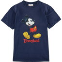Disneyland MICKEY MOUSE ミッキーマウス キャラクタープリントTシャツ USA製 レディースS /eaa041815 【中古】 【200524】【SS2009】