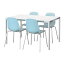 【★送料無料★IKEA/イケア★】TORSBY / LEIFARNE テーブル&チェア4脚/891.305.31