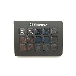 【中古】elgato STREAM DECK MK.2 <strong>10GBA9901</strong>-JP [ブラック]【ECセンター】保証期間1週間