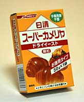 ★まとめ買い★　日清製粉　スーパーカメリヤ　ドライイースト　50g　×24個【イージャパンモール】【楽天セール】【マラソン201207_生活】予備発酵が不要な顆粒タイプなので、粉に直接混ぜて使えます。発酵力が強く発酵時間が短くてすみます。ご家庭で美味しい手作りパンをお楽しみ下さい。...