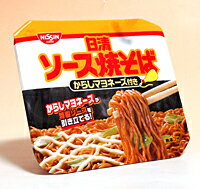 ★まとめ買い★　日清食品（株）　ソース焼そば からしマヨネーズ付　108gカップ　×12個【イージャパンモール】