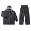 川西工業 レインスーツ ブラックイーグル LLサイズ 1着