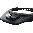 【ポイント最大21倍★7/10 7/25】【送料無料】LEDライト付ヘッドルーペバイザー 28750【代引不可】【ギフト館】