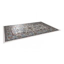 【送料無料】イラン製ウィルトン織玄関マット クリーム 約70×120cm NIRISE70CR【生活雑貨館】