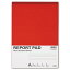 PLUS レポートパッド A4 A罫 50枚 1セット(10冊)