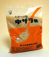 【同梱不可】★まとめ買い★　スプーン（三井製糖）　中ザラ糖　1Kg　×20個【イージャパンモール】【マラソン201207_生活】ザラメでおなじみ。黄褐色で高純度の大粒の結晶です。煮物に照りとコクが出ます。佃煮、漬物、カルメ焼きなどにご使用ください。1kg×20個