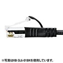 【ポイント最大21倍★7/10 7/25】サンワサプライ カテゴリ6準拠極細LANケーブル (ブルー、5m) KB-SL6-05BL【代引不可】【パソコングッズ館】