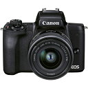 Canon キヤノン ミラーレス一眼カメラ EOS Kiss M2 EF-M15-45 IS STM レンズキット ブラック 新品