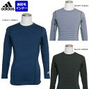 【在庫一掃】adidas(アディダス)男性用(メンズ)M CLX 起毛長袖Tシャツ JBA94【メール便指定可能】◇