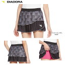 【あす楽対応】【新作10%OFF】DIADORA(ディアドラ) テニスウェア ゲームウェア 女性用(レディース) W スコート(インナー付スカート) DTL7442【17SS】【メール便指定可能】◇