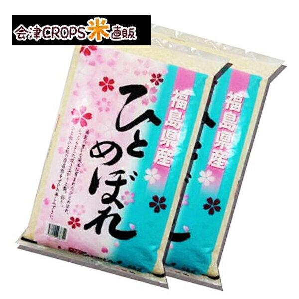 ひとめぼれ 5kg×2袋 白米 10kg 福島県 令和元年産 送料無料 あす楽_土曜営業