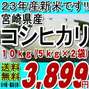 23年宮崎県産コシヒカリ白米 10kg(5kg×2)　※沖縄・全ての離島へお届け不可お待たせしました！23年産新米が到着です★到着後レビューお願いします