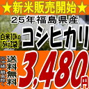 【楽天イーグルス優勝記念】【新米】【送料無料】25年福島県産コシヒカリ白米10kg(5kg×2)(沖縄・全ての離島へお届け不可)【白米5キロ×2袋】【tohoku】【がんばろう福島】【こしひかり】【米