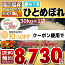 ひとめぼれ 30kg キラッと玄米 福島県 29年産 調製済...