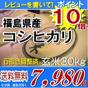 レビューを書いて『ポイント10倍』22年福島県産コシヒカリ玄米30kg※送料無料/沖縄・全ての離島を除く石抜き調整済み玄米でお届け★