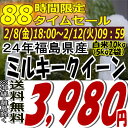 ★88時間限定タイムセール★3,980円！福島県産ミルキークイーン白米10kg( 5kgX2袋）※送料無料/沖縄・離島を除くお米・食品同梱OK