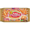 【1ケース】ギンビス ミニアスパラガスビスケット こんがりバタートースト味 (27g×6袋入×12個入り)【同梱不可】【送料無料】