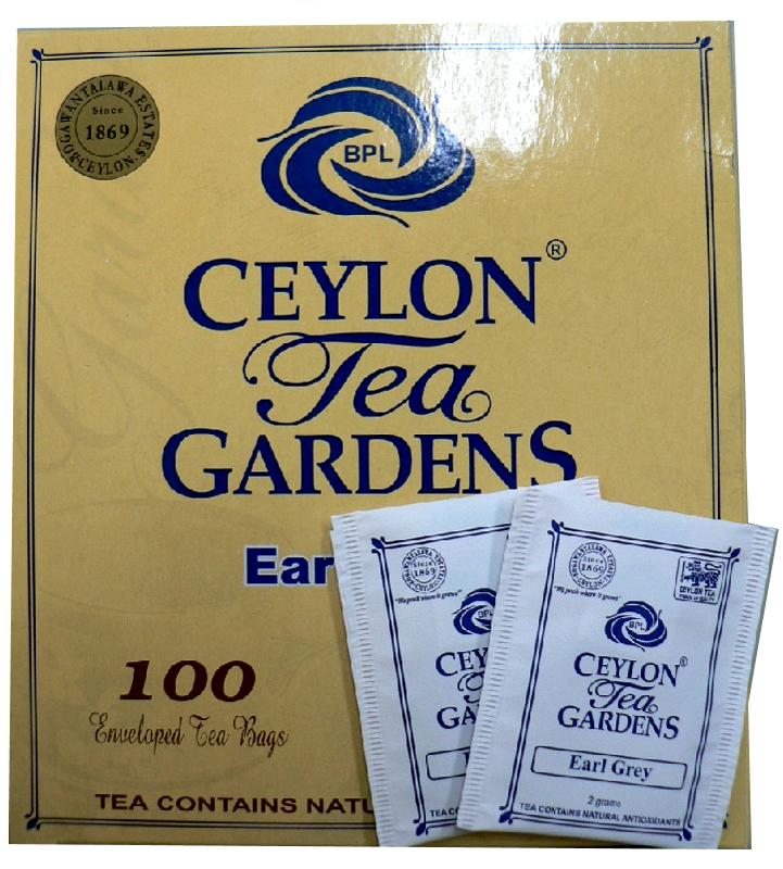 CEYlON tea　GARDENS　アールグレイ　セイロンティー紅茶ティーバッグ(100袋入)【2sp_120611_a】1杯≒5円のリフレッシュさらリと香りの優しいアールグレイデイリーにどうぞ・・・♪