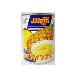 明治　パインアップル　スライス　缶　565g【防災グッズ】