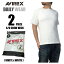 AVIREX(アヴィレックス) アビレックス 【定番】 シンプル 無地 半袖 クルーネックTシャツ ホワイト×ホワイト 白 2枚セット 2枚組 ヘビーウエイト メンズ 男性用 パックT S M L XL 6183380