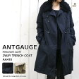 ANTGAUGE(アントゲージ/Ladies) パラシュートクロス2WAYトレンチコート(AA410) 2014A/W新作≡送料無料≡