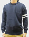 桃太郎ジーンズ【1,000円引きクーポン発行中】MOMOTARO JEANS 07032NY ローゲージ 綿セーター クルーネック 出陣ライン入り 胸ポケット付き 日本製 限定生産 サムライジーンズ【送料無料】ジーンズ【楽天BOX受取対象商品】メンズ【あす楽】通販 ポイント