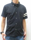 桃太郎ジーンズ 桃太郎JEANS 06038bk 高級ジンバブエコットン使用 8.2オンス天竺素材 MADE IN JAPAN 日本製 半袖ボタンダウンシャツ 限定生産 サムライジーンズ【送料無料】【RCP】【楽天BOX受取対象商品】メンズ【あす楽】通販 ポイント fs04gm プレゼント 10P09Jul16