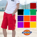 【SALE! ¥5,292⇒¥5,027】【Dickies ディッキーズ】13inch マルチポケットルーズワークショートパンツ WD42283/42283/TCツイル/13インチ/ハーフパンツ /セルフォン/ワーク/ショーツ/ルーズフィット/スケーター/ワンオク/フェス/ライブ/バンド/夏フェス/フェスパン