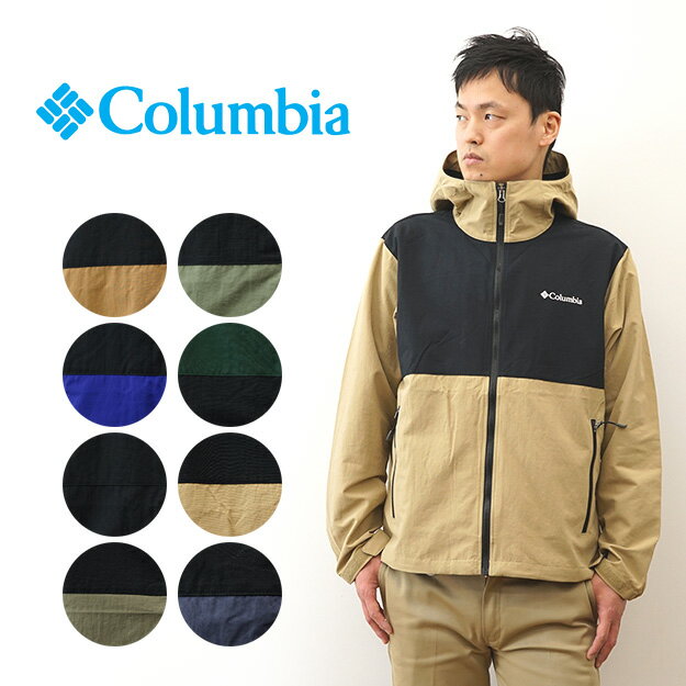 【ポイント10倍】 Columbia（コロンビア） Vizzavona Pass Jacket ヴィザヴォナ パス ジャケット マウンテン パーカー メンズ <strong>レディース</strong> 2024 アウトドア アウター マンパ ウインドブレーカー 山登り 登山 フェス キャンプ 防水 レインスーツ フード シェル 【XM3394】