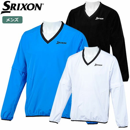 【ゴルフ】【アウター】ダンロップ SRIXON スリクソン メンズ ウインドプルオーバー RGMMJK09 2018秋冬