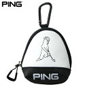 【土日祝も発送】ピン PING GB-U196 BALL CASE ボールケース ホワイト 日本正規品