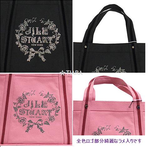 【数量限定値下げ！】梨花さん愛用★JILLSTUART NEWYORK ( ジルスチュアート ) リボンプリント☆トートバッグ♪