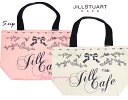 【正規品】【期間・数量限定】JILL STUART CAFE(ジルスチュアートカフェ)★15周年記念 リボン ロゴ トートバッグ★エコバッグ♪Sサイズ☆ピンクorホワイト★店舗限定!