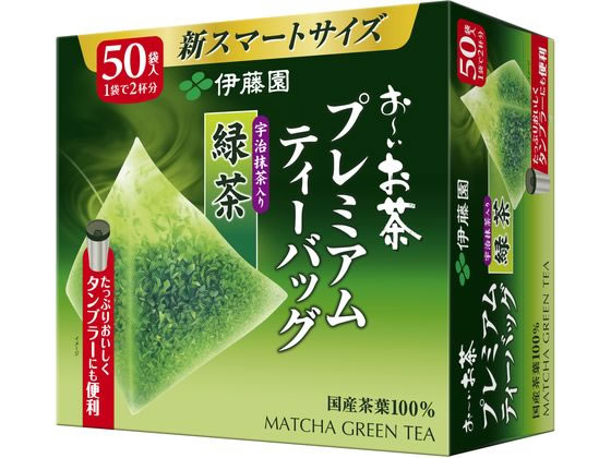 伊藤園/よく出るおいしいプレミアムティーバッグ抹茶入緑茶50P