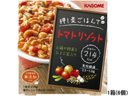 カゴメ/押し麦ごはんでトマトリゾット 250g 6食...:jetprice:10064448