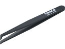 【お取り寄せ】TRUSCO/プラスチック製ピンセット 120mm 先曲型/TPP-232