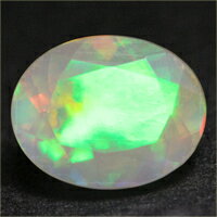 スーダン産オパール1．29CT【サマーセール】クリアーな結晶より湧き出る印象的な遊色