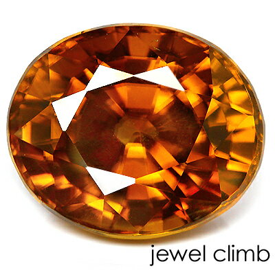 非加熱・オレンジジルコン ルース5．99CT...:jewelclimb:10044591