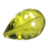 《穴あきルース》レモンシトリン16．62CT